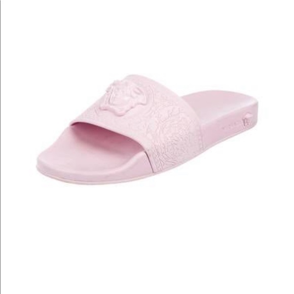 Pink Versace Slides - Picture 1 of 5
